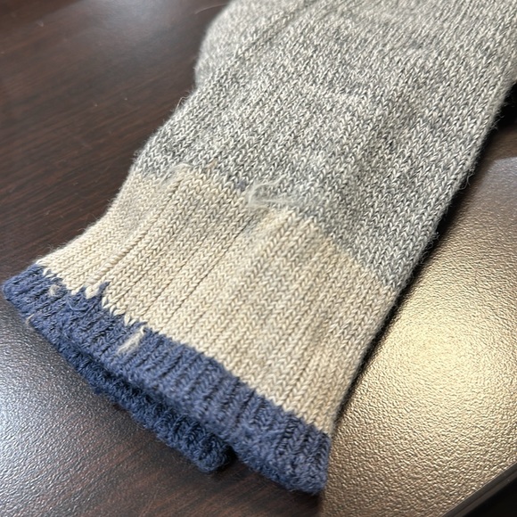 Goodhew men’s Durango lambswool alpaca wool socks in 
Grey - Picture 2 of 9